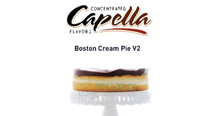 Ароматизатор Capella Boston Cream Pie V2