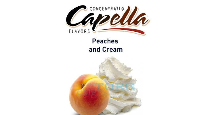 Ароматизатор Capella Peaches and Cream