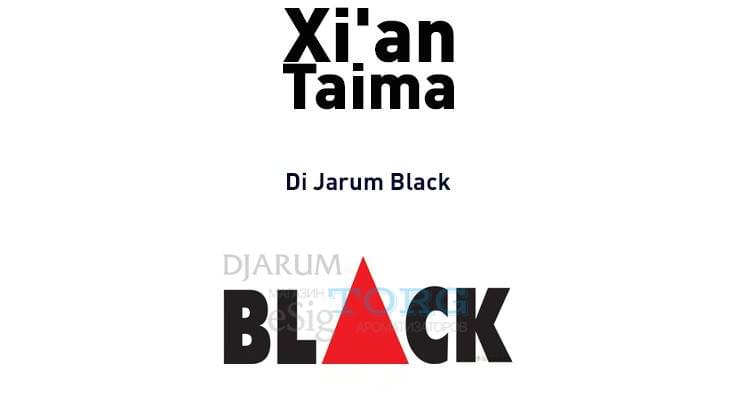 Ароматизатор Xi'an Taima di jarum black