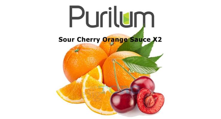 Ароматизатор Purilum Sour Cherry Orange Sauce X2
