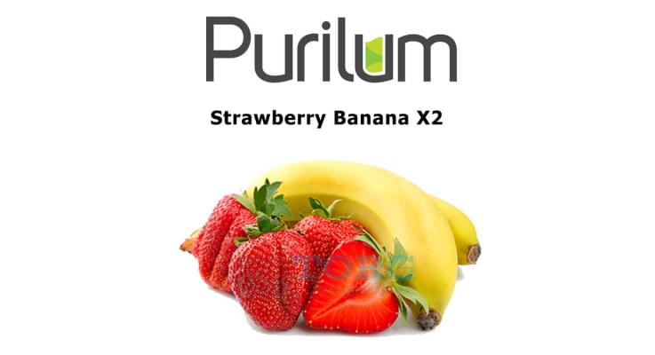 Ароматизатор Purilum Strawberry Banana X2