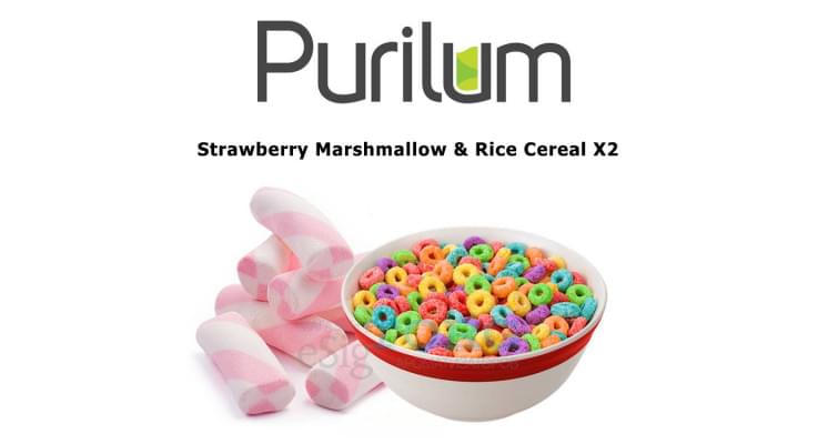 Ароматизатор Purilum Strawberry Marshmallow & Rice Cereal X2